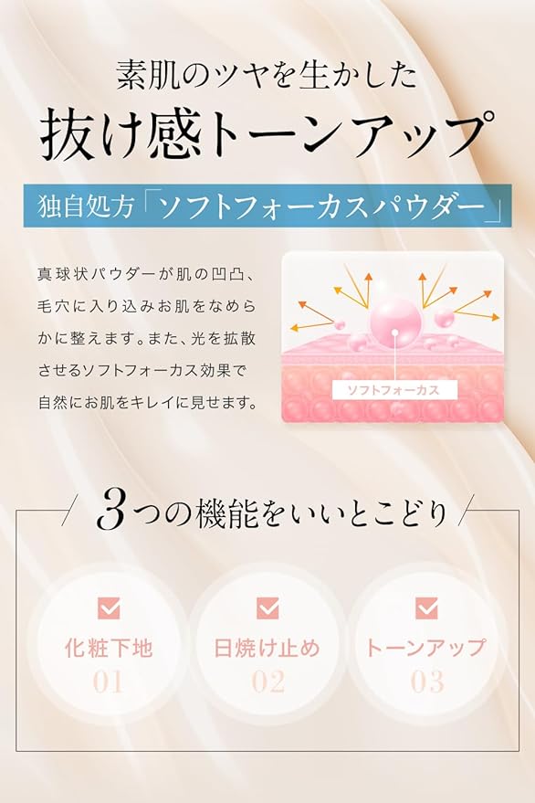 NANOA Dermatologist Hot Hot Sunscreen Makeup Base Pink Tone Up Base Human Stem Cell Formulated Moisturizing Pores Anti Shine SPF 50+ PA++++ Additive-Free Made in Japan - NewNest Australia