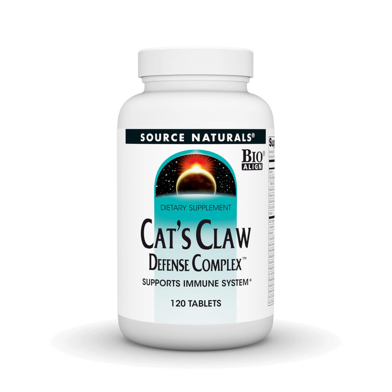 Source Naturals Cat's Claw Defense Complex - Supports Immune System* - 120 Tablets 120 Count (Pack of 1)