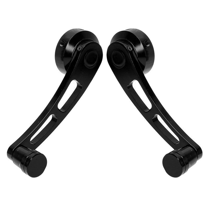 Window Crank Handle,Window Crank Handle Replacement,Alloy Winder Riser for Classic Car (Black) Black