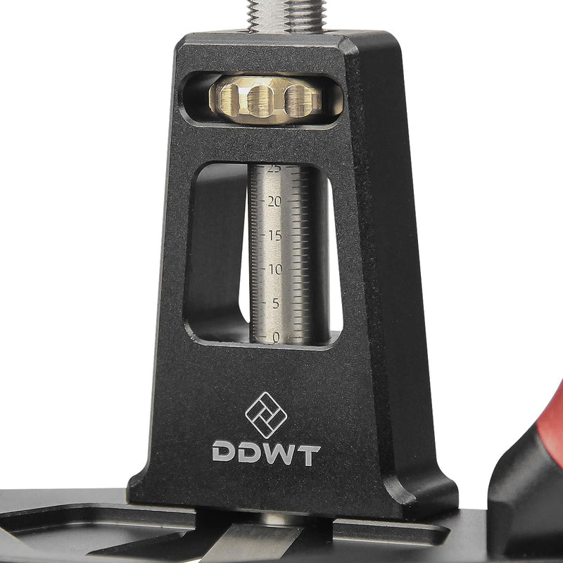 Router Plane Handheld Woodworking Tool Quick Adjust Depth with Depth Stop for Tuning Joinery Cutting Dados Grooves Mortise