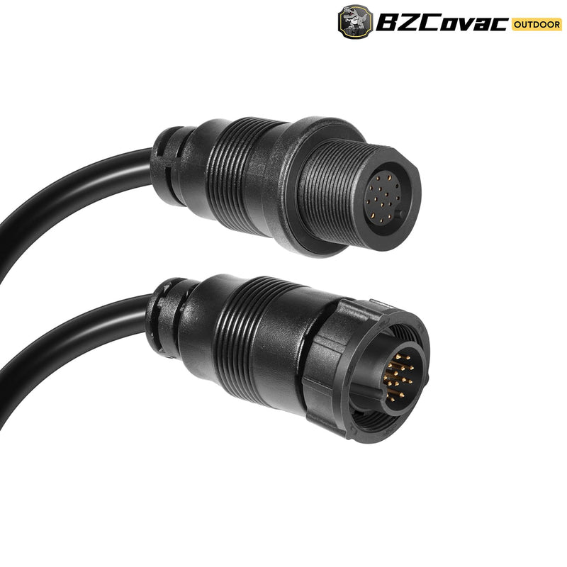 720106-1 EC M3 14W10 10' Transducer Extension Cable for Humminbird, Compatible with APEX, SOLIX, Onix, MEGA 360, and Built-in MEGA Imaging 10'