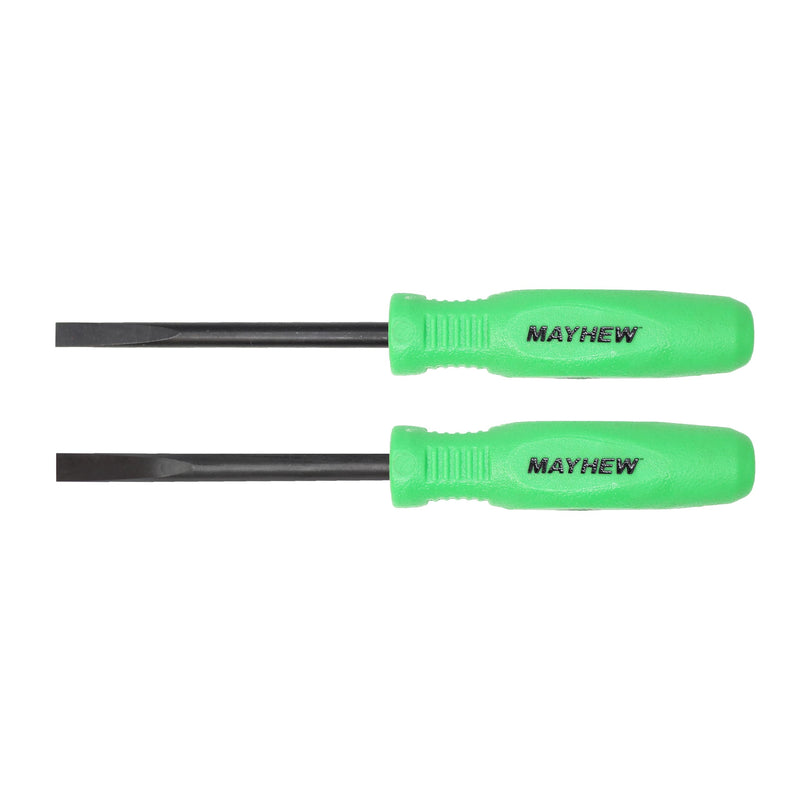 Mayhew Tools 31093GN Mini Heavy Duty Pry Bar, 2-Piece Set, Green