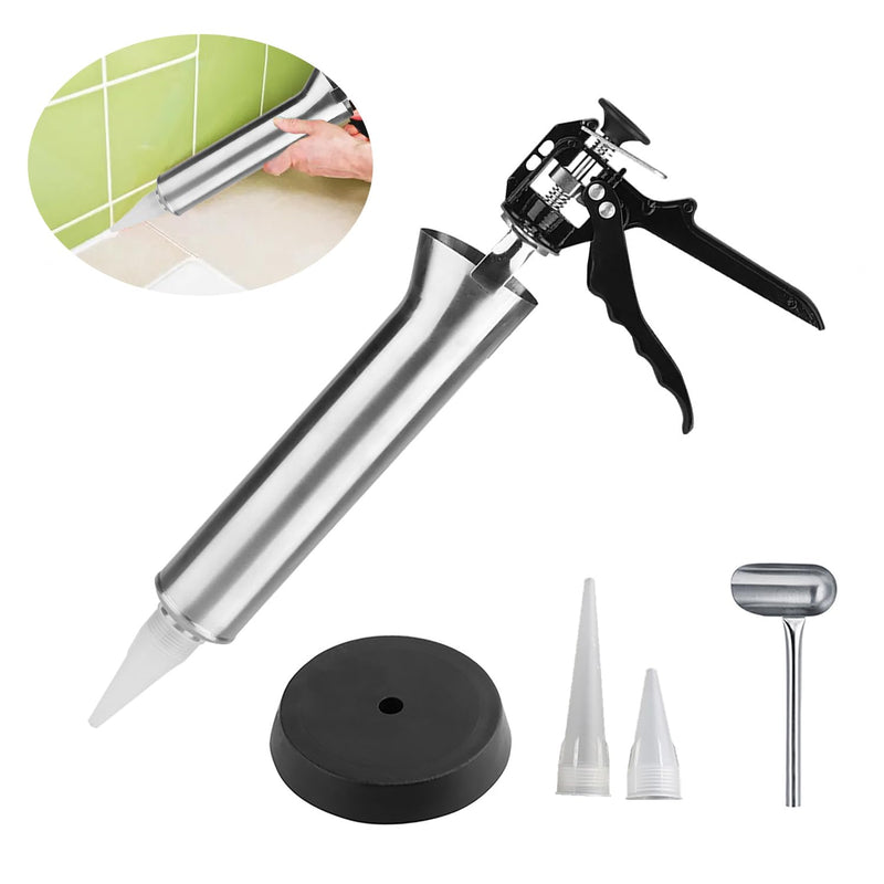 41cm/16.1in Heavy Duty Manual Caulking Gun for Tile Grout