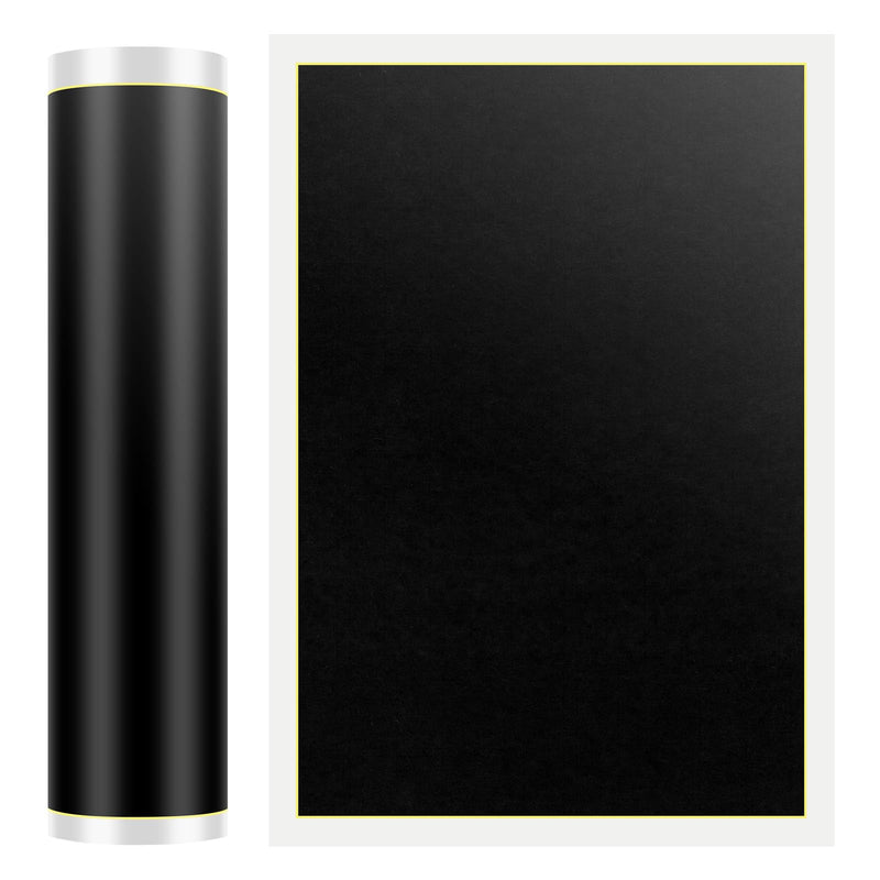 CAMXTOOL Engraving Marking Paper, 5Pcs Engraving Marking Color Papers - Black, 14.2"x9.4" - Paper Blank for Engraver, CO2, Fiber, Glass, Metal, Ceramics, DIY Crafts