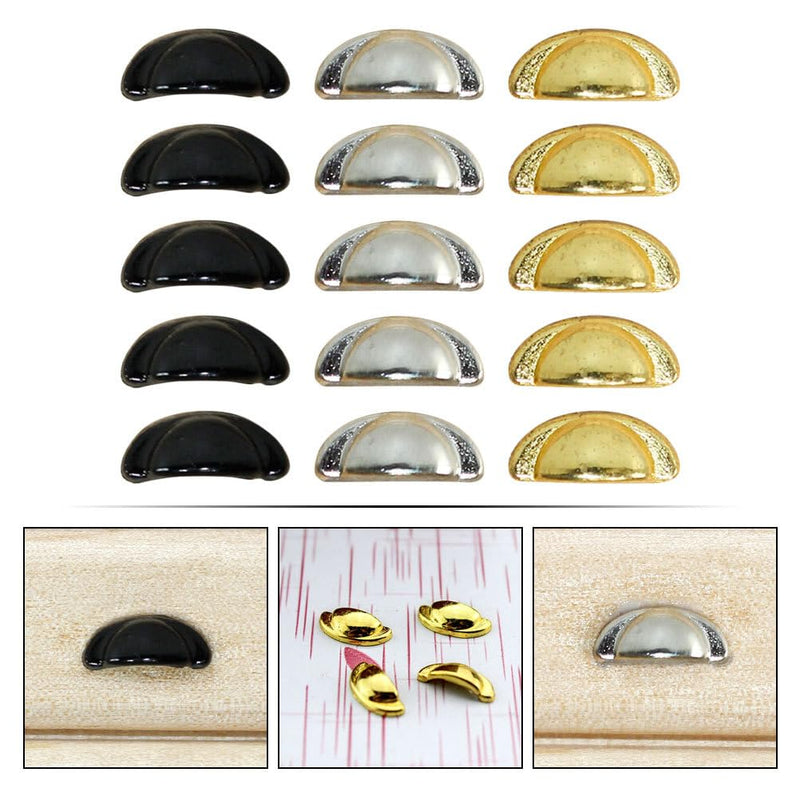 Yardwe 30 Pcs Wood Knobs for Cabinets and Crafts Miniature 1 12 Scale Dollhouse Drawer Handles Small Furniture Pulls for Mini Furniture Accessories 0.9x0.4cmx2pcs As Shownx2pcs