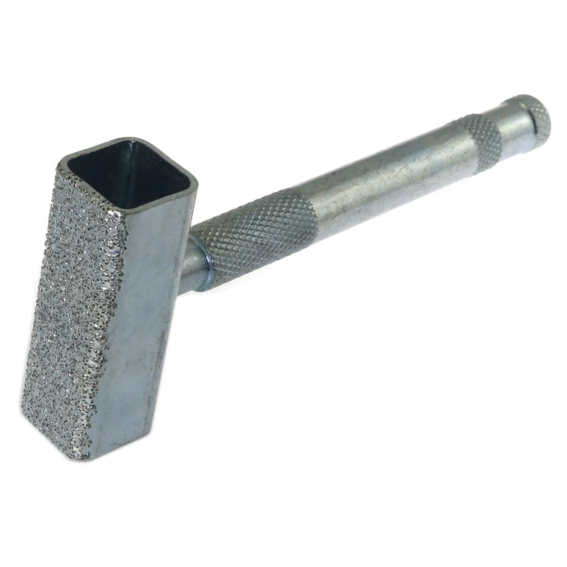 E-outstanding Diamond Grinding Wheel Dresser 1PC Stone Dresser Grinder Manual Dresser Tools Dressing Bench Grinder for Truing Grinding Deburring Wheels Silver