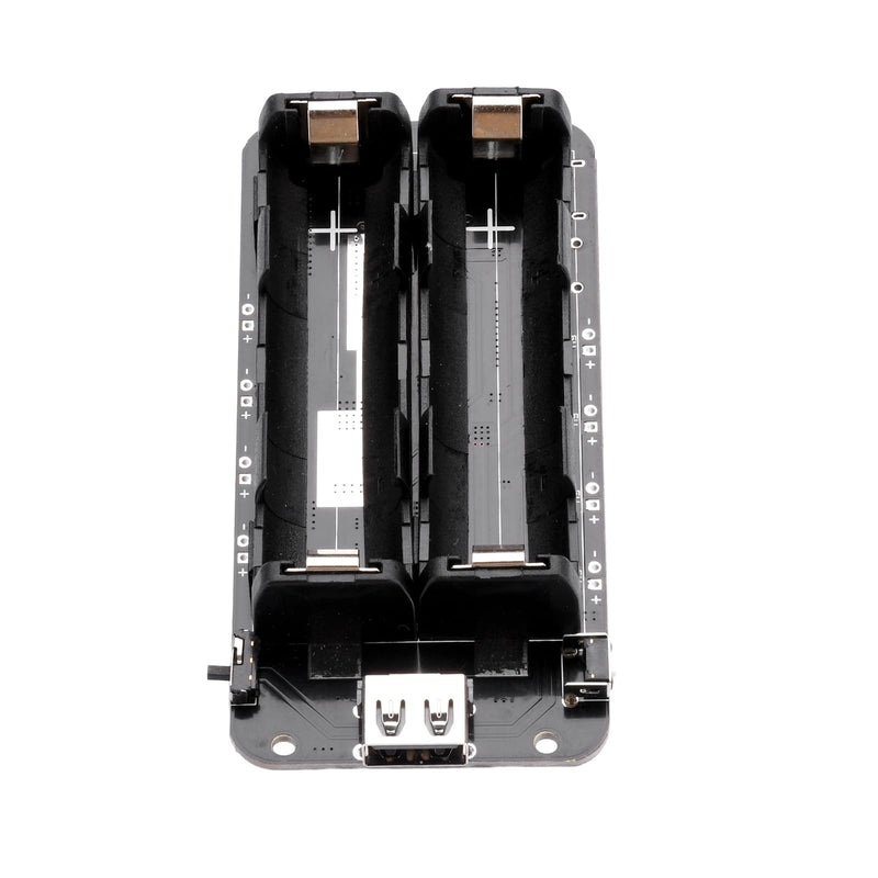 18650 Battery Holder Li-ion Battery with Dual Compartment Support Micro USB 5V/3A 3V/1A V8 Battery Shield 2-Holder