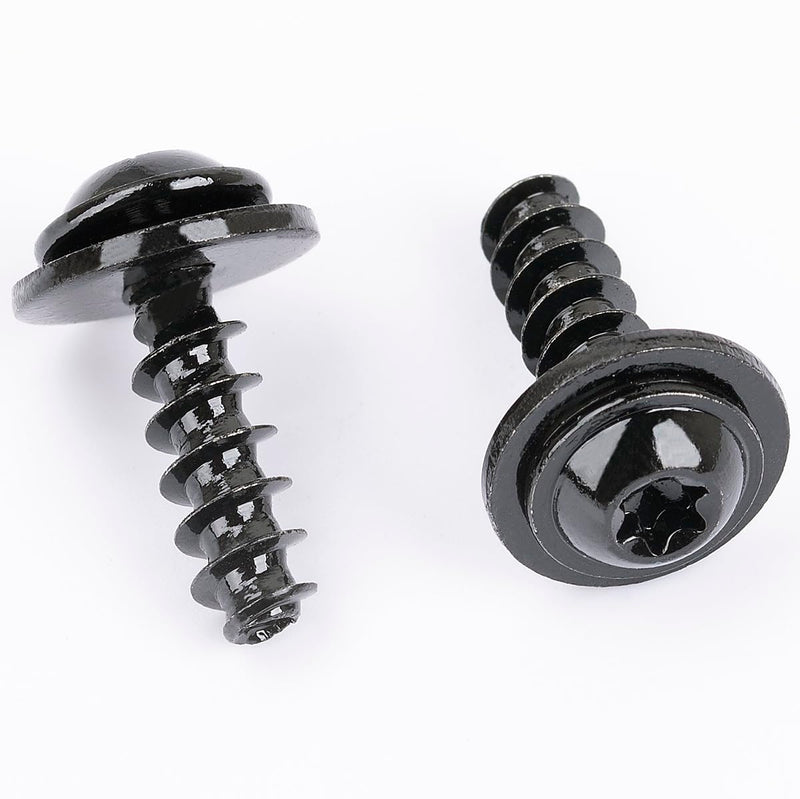 20pcs Door Sill Cover Screw & Door Trim Panel Screws M6.1-2.7x18.5mm for BMW 07-12-9-909-270 Fits 430 M4 M440 X1 2021-On (Pack of 2) One Size (Pack of 2)