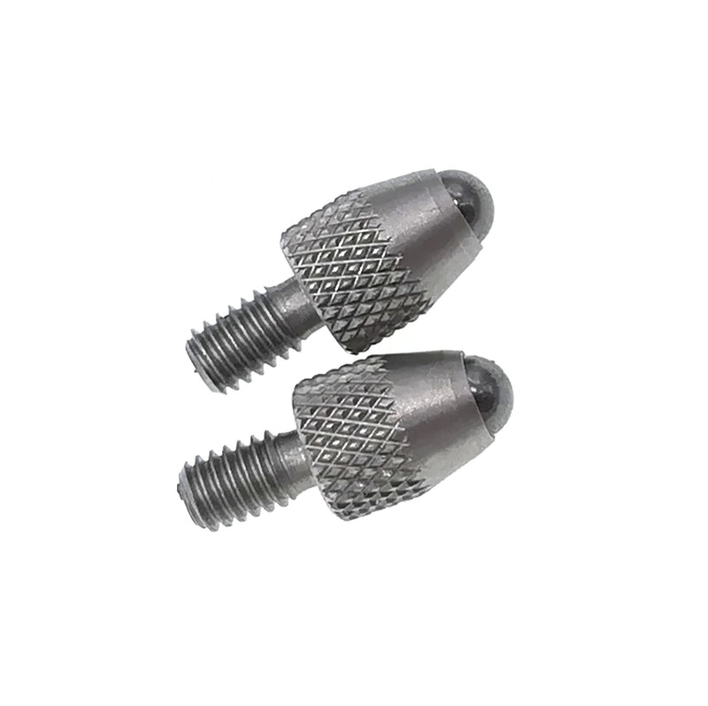 Ball Contact Points for Dial Indicators #4-48 Thread Shank (Carbide Ball) Carbide Ball