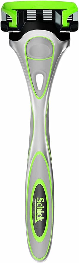 Hydro Schick Hydro 5 Premium Sensitive Skin Holder (with Blade) with Skin Guard 5 Blade Green Shaving Razor - NewNest Australia