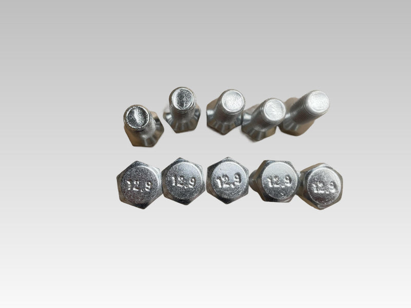 10pcs Wheel Bolts MT1046 JD20 MT2228 Replacement for John Deere 110 110H 112 112H 140 325 425 1600 1620 WF1620 3215 3235 8700 8800 Mowers, Gator 4X2 6X4 UTV