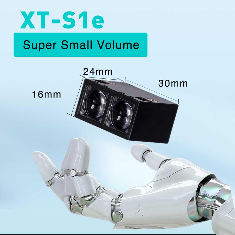 Single-Point LiDAR Sensor, 0.1–14m TOF Laser Rangefinder Module UART Output (HEX & ASCII), 940nm Infrared, 1–100Hz Adjustable, Low Power, for Drones, Robots, SLAM, Distance Measurement