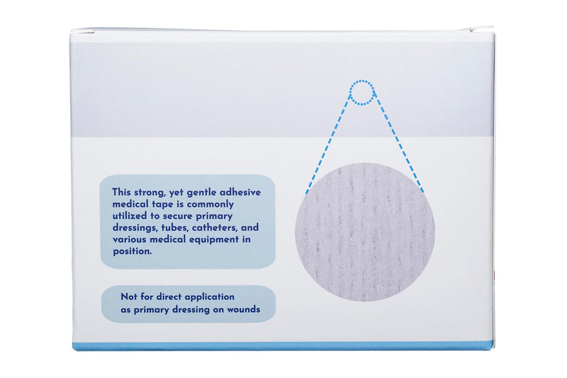 Areza Medical Surgical Tape - Cut with Scissors - Retention Tape - Securing Wound Dressings & Medical Catheters, Tubes, Lines, & Devices - 4" x 11 Yards, One Roll - FSA/HSA Approved 4" x 11 yds. (1 Roll)