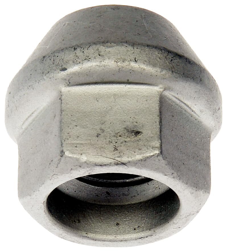 Dorman 611-353 Wheel Nut M14-1.50 Open Ended Nut - 21 mm Hex, 24 mm Length Compatible with Select Tesla Models, 10 Pack