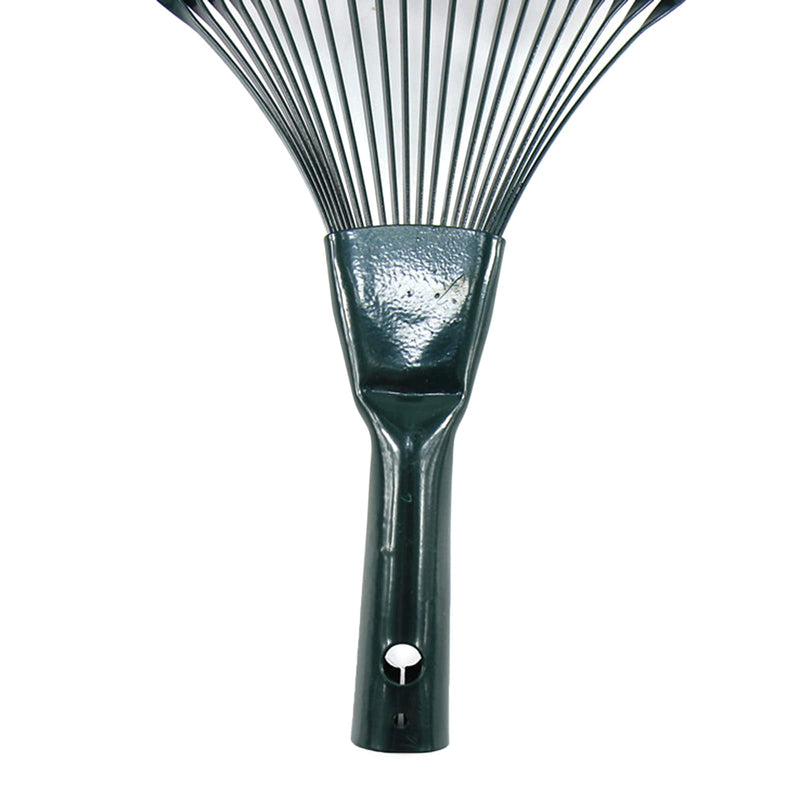 22 Teeth Heavy Duty Steel Metal-Rake for Head High Carbon Steel Lawn Leaves Garden Garden Tools without Handle Home Tool