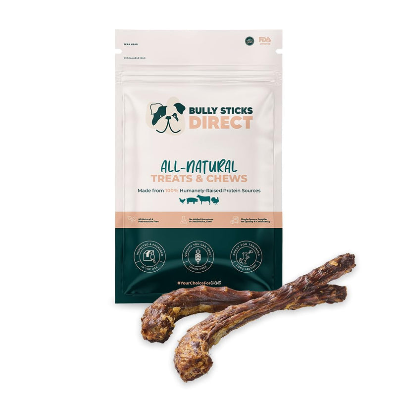 Natural Goose (Geese) Necks for Dogs, Premium Protein-Rich Dog Chews, All Natural Dental Treats, Single Ingredient, Alternative to Chicken, Duck & Turkey, 12 Pack