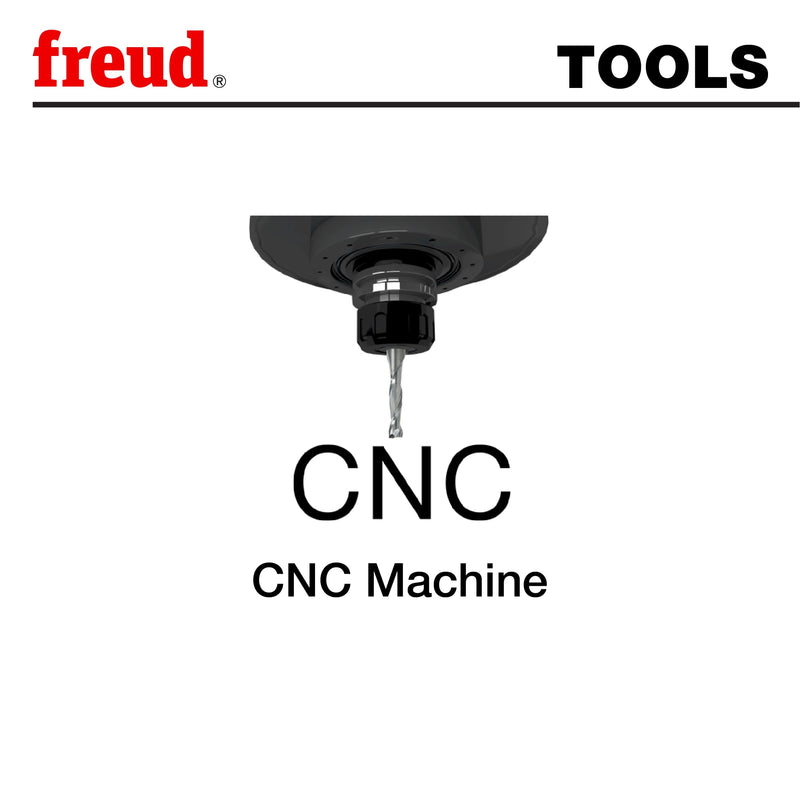 Freud 13-142: 5/8" (dia.) Super Hook Straight Bit with 1/2" shank, 3-3/4" overall length