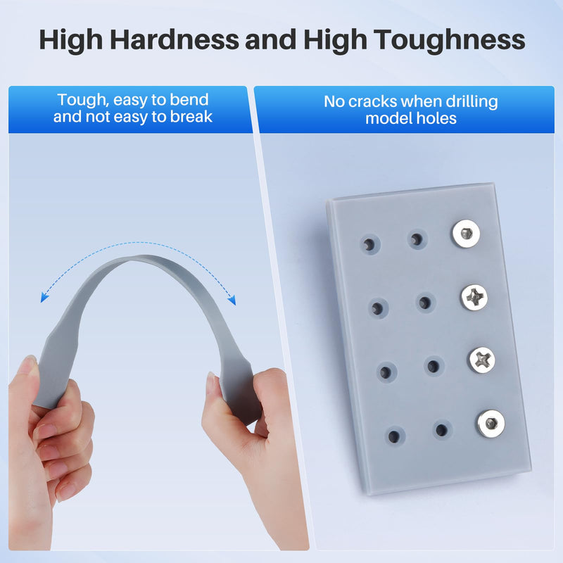 ELEGOO ABS-Like Resin 3.0 Plus, 3D Printer Resin with Low Viscosity and High Precision, 405nm Rapid UV-Curing Photopolymer Resin, 3D Resin for LCD/DLP 3D Printing, Grey 2000G