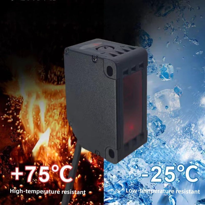 BG-1000N Photoelectric Sensor Switch | Background Suppression Diffuse, LED Display, 3000MM Detection Distance BG-1000N 1