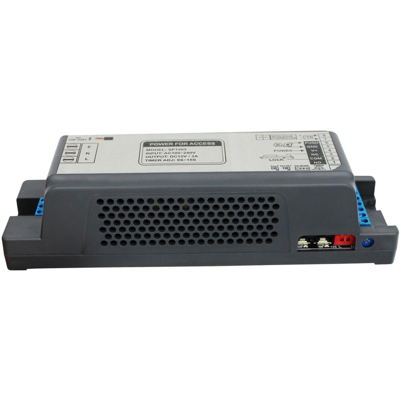 Smart Power Supply Controller, AC 110-240V to DC 12V 3A Adapter, Tuya App Control & 433MHz Remote Compatible, for Access Control Systems and Smart Home Devices (SP1203（12V/3A）) SP1203（12V/3A）