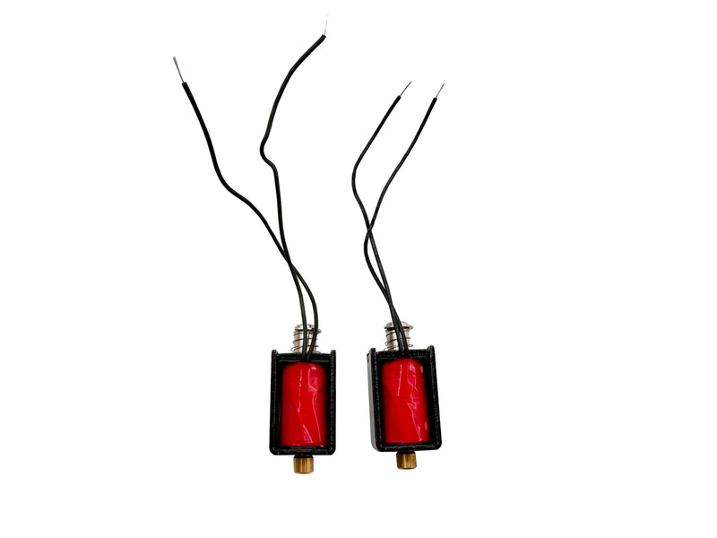 2PCS Mini Push Pull Linear Solenoid Electromagnet 6mm Stroke DC 6V ~ 12V 10 Ω or 12V ~ 24V 40Ω Open Frame Mini Frames Actuator Electric DC Magnet Solenoid DU0730S (DU0730S-12B40 (DC 12V-24V 40 Ω)) DU0730S-12B40 ( DC 12V-24V 40 Ω)