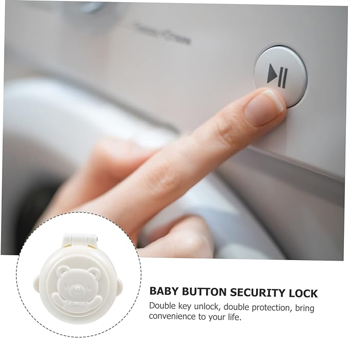 STOBOK Car Wash Key Start Protective Cover Car Wash Key Start Cover Push Button Safety Device Button Lock Cover Button Lock Cover Light Switch Cover Guard 4pcs - NewNest Australia