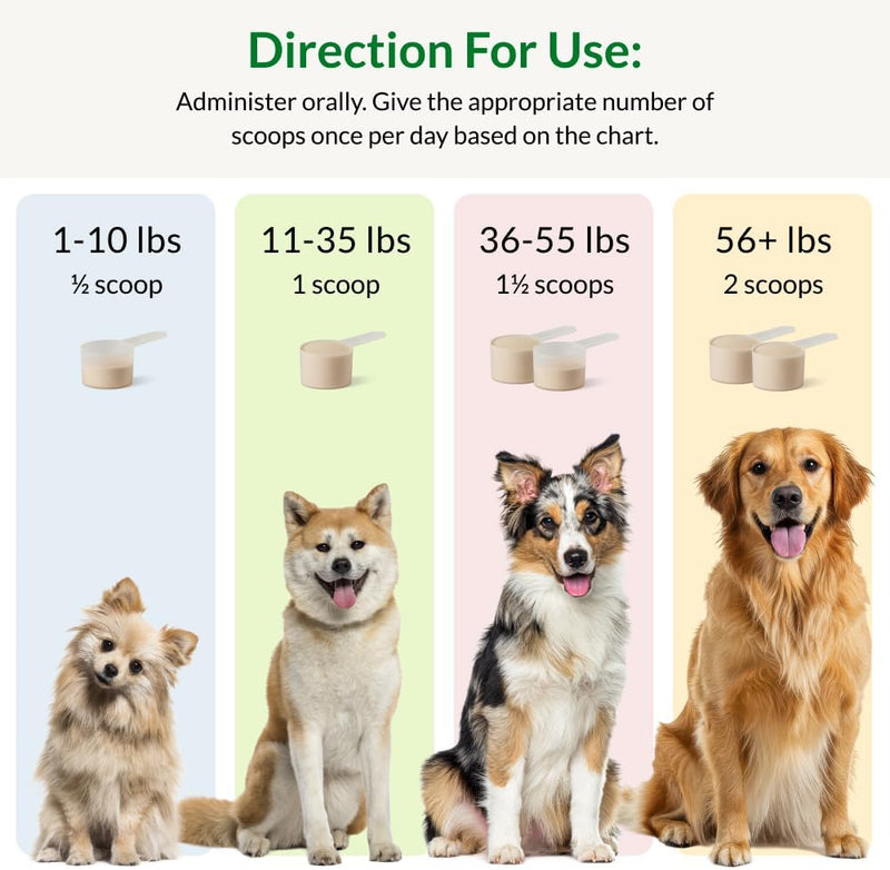 ULTIMATE PET NUTRITION Nutra Thrive™ Canine 40 in 1 Nutritional Supplement for Dogs, Powder Supplement for Dogs, Digestion and Immune Support, Vitamins, Minerals, Probiotics, Enzymes, 30 Servings - NewNest Australia