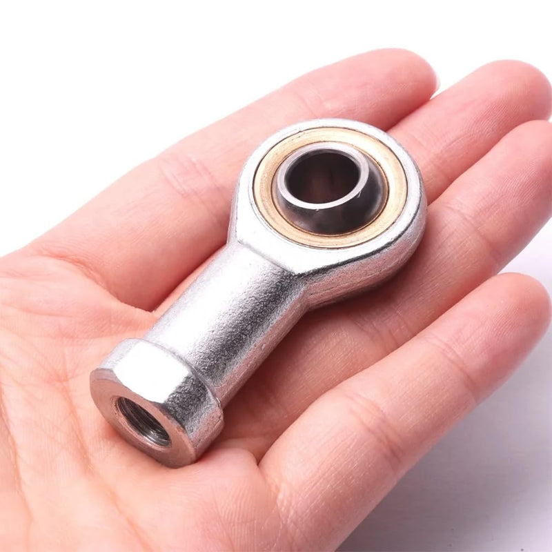 Rod End Bearings, 2PCS SIL12T/K M12*1.25 PTFE Composite Material Female Thread Rod End Joint Bearing Self-Lubricating Heim Joint SIL12T/K （M12*1.25） Female Thread（SIL）