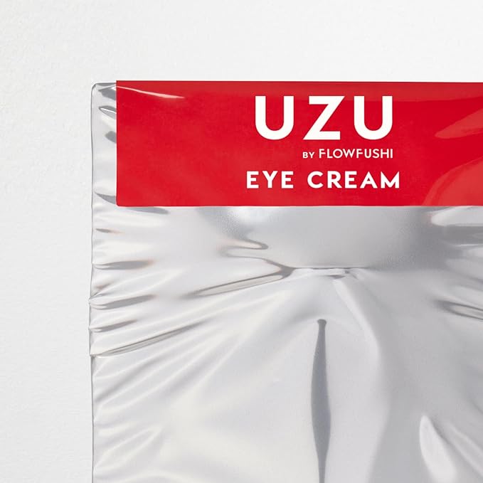UZU BY FLOWFUSHI Eye Cream 00 (Daytime Eye Cream), 0.5 oz (15 g), Toning Up, Wrinkles, Bears, Hali, Dullness, Hypoallergenic, Artificial Fragrance, Synthetic Coloring, Alcohol Free, Paraben Free, - NewNest Australia