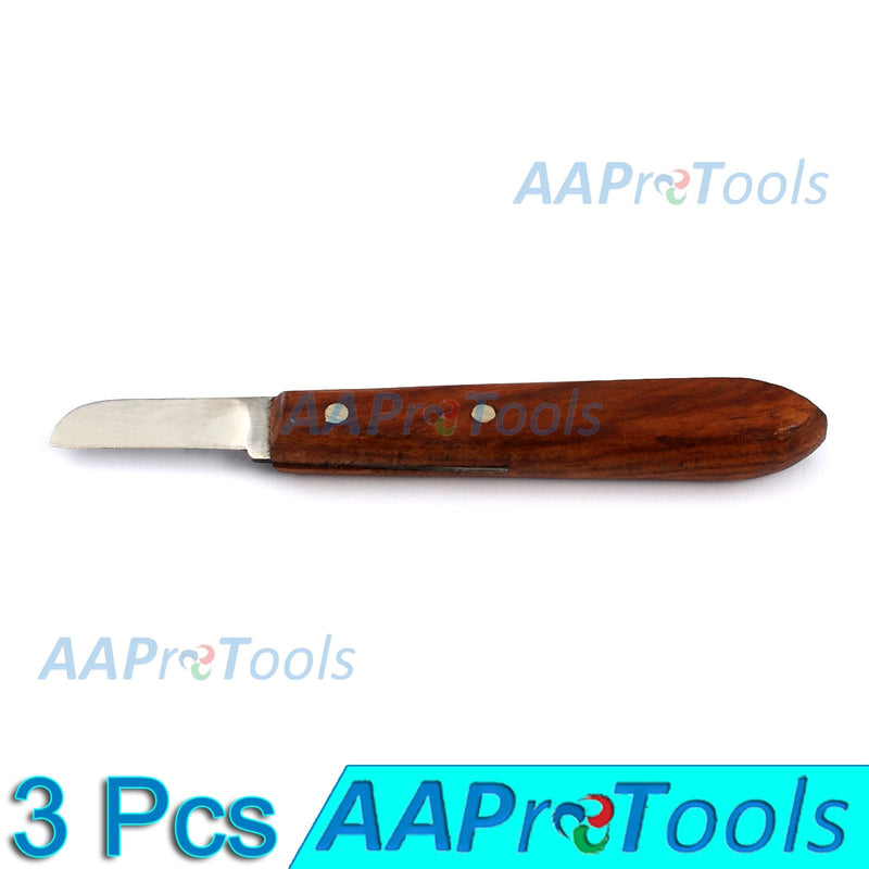 3× DENTAL LAB 6" KNIFE 7R PLASTER ALGINATE MIXING MODELING STAINLESS STEEL END INSTRUMENT A+ QUALITY
