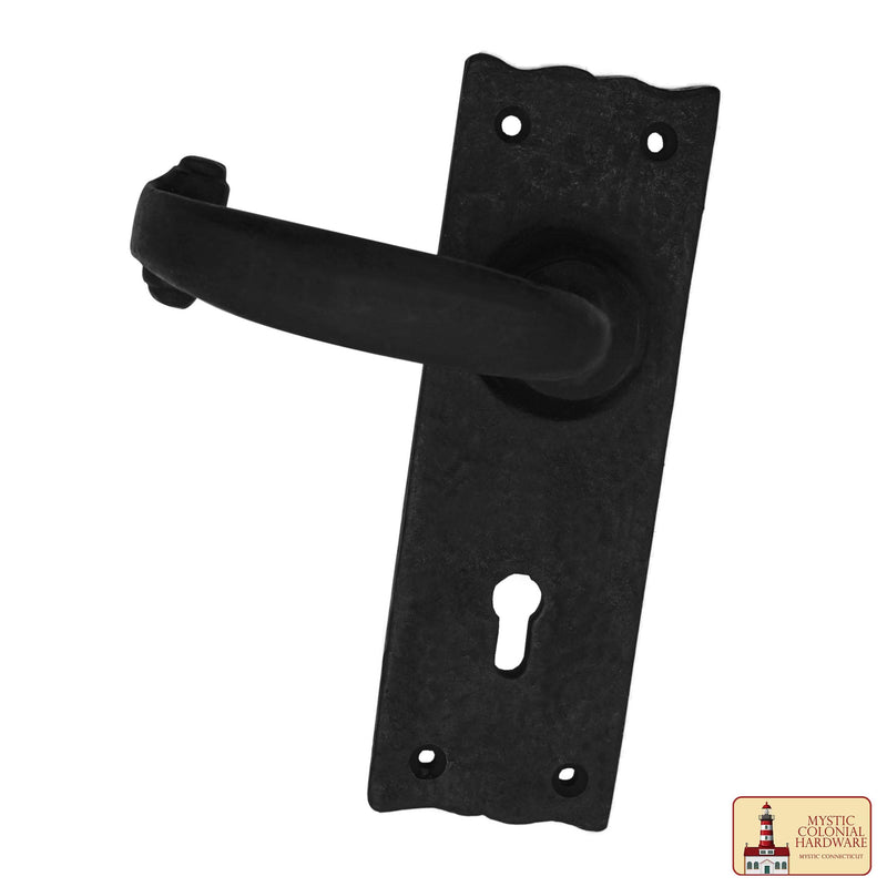 Rustic Twisted Barn Door Handles (Door Lever Set) Door Lever Set