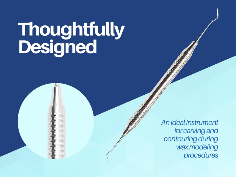 Dental Amalgam & Wax Carvers Hollenback Set of 5 Double Ended Restorative Filling Instruments Plugger sculpturing Tool Brand Artman instruments