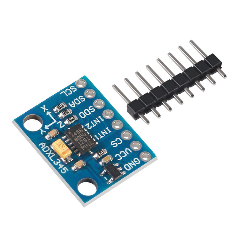 10Pcs ADXL345 3-Axis Accelerometer Sensor Module IIC/SPI Transmission Compatible with for Arduino GY-291 10PCS