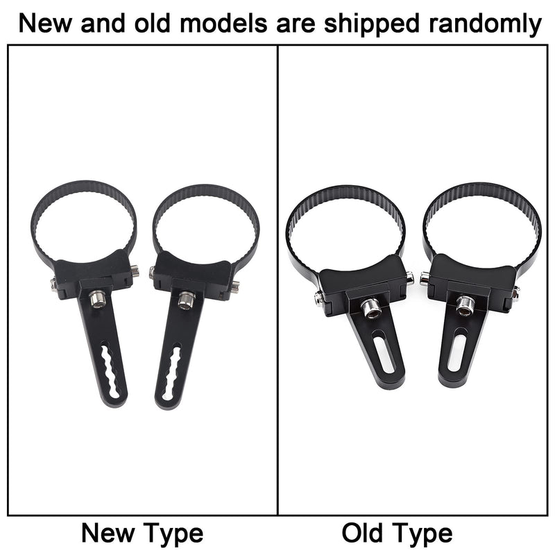 Roll Bar Clamps, 1"-3" Aluminum Tube/Roll Bar Mount Bracket Clamps Holder LED Car Work Light(2.5inch)