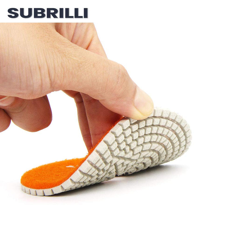 Wet Dry 3 Step Diamond Polishing Pads 4-inch for Granite Marble Quartz Concrete 3-pcs/Lot