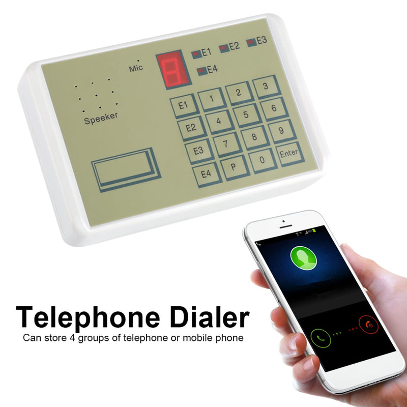 Telephone Voice Dialer, Wired Telephone Voice Auto dialer Burglar Security House Alarm System