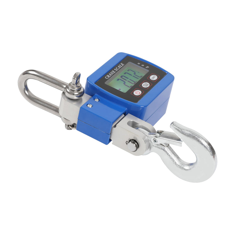 HFS(R) Digital Hanging Crane Scale 500kg/1100lb - Industrial, Heavy Duty, Unit Change Function, for Industrial and Hunting Use