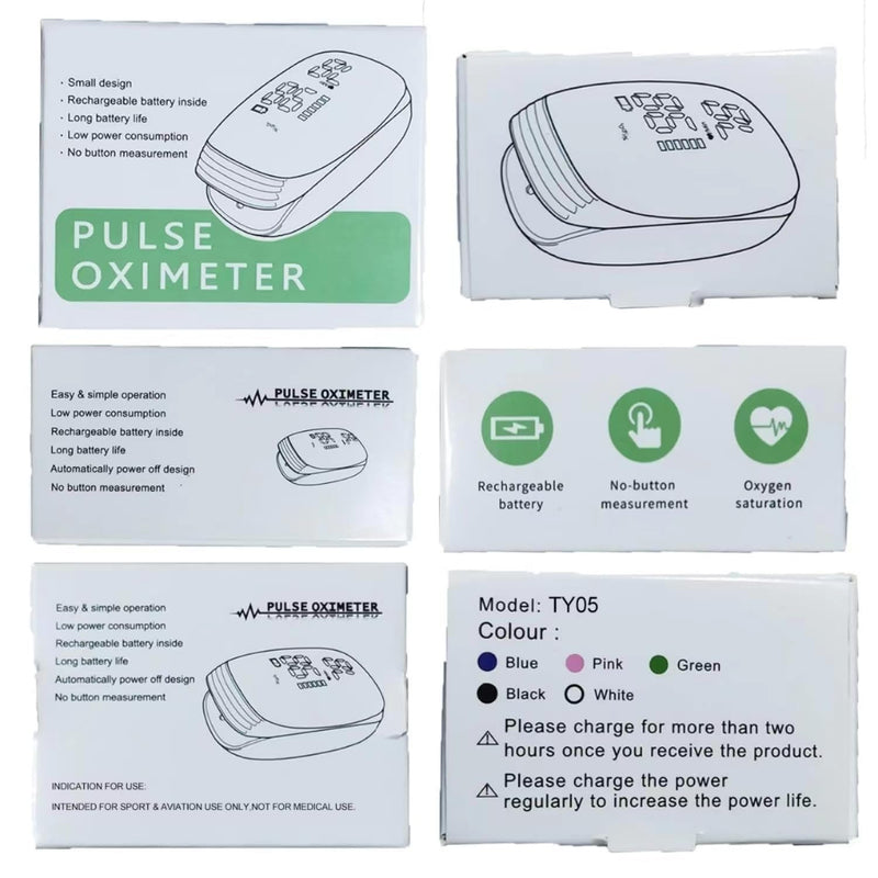 Rechargeable Pulse Oximeter Fingertip Oxygen Monitor Fingertip with SpO2 Pulse Rate and PI OLED Precision Fast Oximeter SpO2 Reading Outdoor Sports Home (pink)