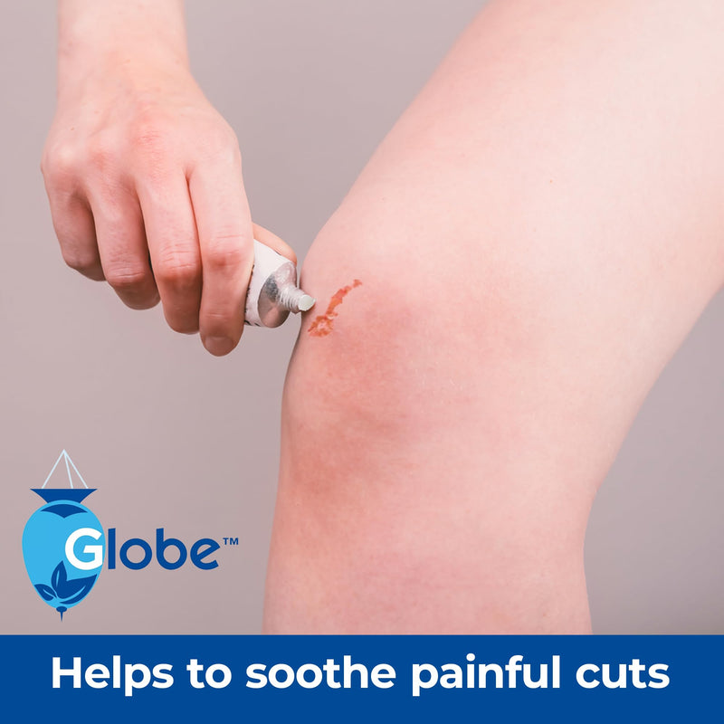 Globe (4 Pack Triple Antibiotic First Aid Ointment, 1 oz, First Aid Antibiotic Ointment, 24-Hour Infection Protection, Wound Care Treatment for Minor Scrapes, Burns and Cuts