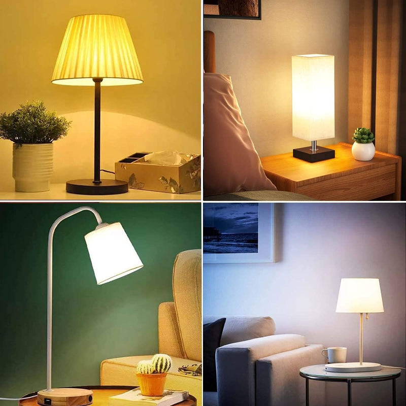 4 Pack Smart Light Bulbs,WiFi & Bluetooth LED Light Bulb That Works with Alexa & Google Home, Color Changing Light Bulb, 10W A19 E26 2.4Ghz WiFi Light Bulbs 60 watt Equivalent, 800lm Dimmable 4 Pack Wifi&bluetooth