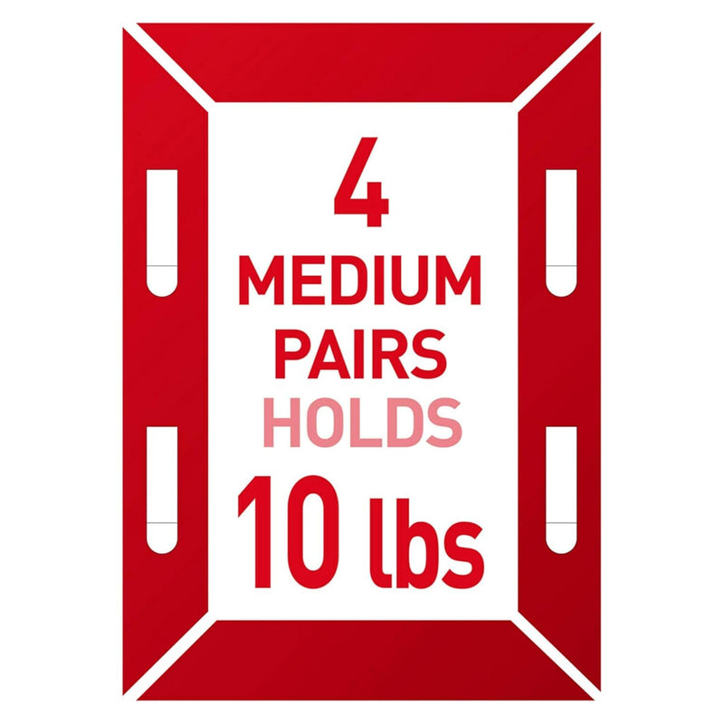 Command 10 lb Medium Picture Hanging Strips, Damage Free Picture Hangers, No Tools Wall Hangers for Home Decor, Black Adhesive 32 Pairs