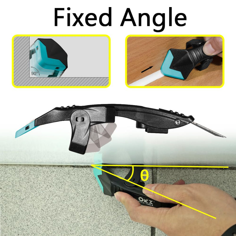 ORXPLUS Tools Silicone Caulking and Scrpaer Tool Set with Saver Cap Sealant Caulking Tool Kit