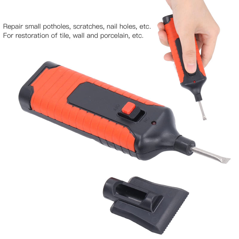 Tile Repair Kit, Porcelain Repair Kit, Ceramic Tile Repair Kit. Includes Electric Heating Pen and 8 Wax Blocks. Ideal for Repairing Cracks, Chips, Shower Gaps, and Granite