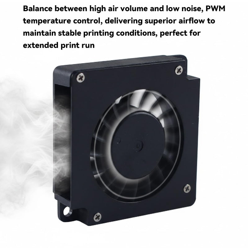 Hotend Cooling 4510 Fan Replacement(2Pcs) for BambuLab H2D: 45x45x10mm Dual Bearing Heat Sink Blower to Prevent Hot End Extruder Overheating 3D Printer Accessories