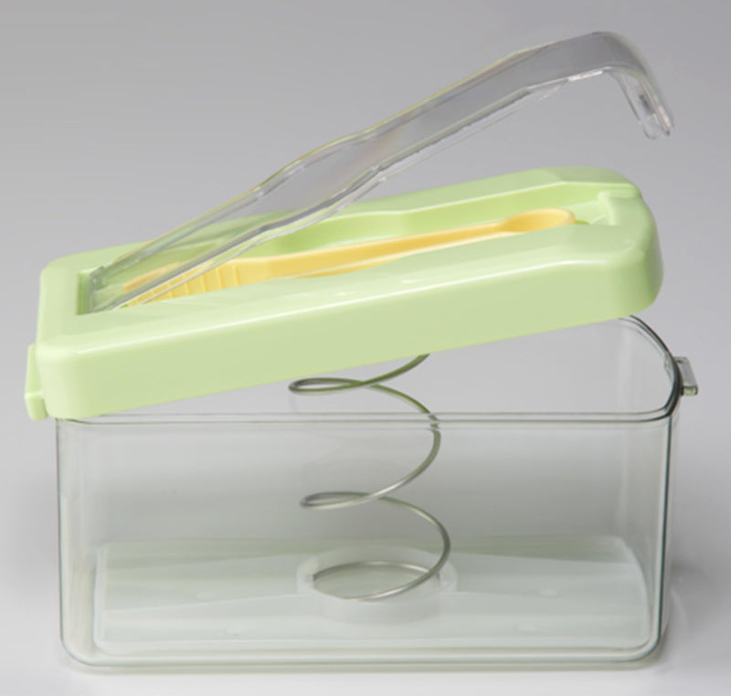 Japanese Pickle Maker with Tongs - Tsukemono Maker - 1.8L - Green - BPA Free - Made in Japan