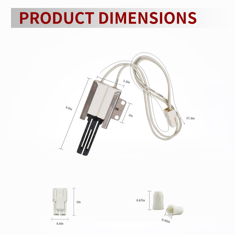 316489403 5304508786 Oven Ignitor OEM Part Gas Range Lower Bake Igniter Replacement Part AP4433236 PS2364063
