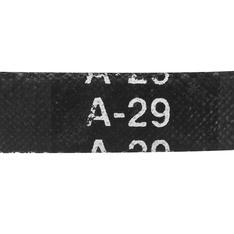 uxcell 4pcs A29/4L310 Classic Wrapped Rubber V-Belt, 29"(730mm) Inside Circumference, A Profile V Belt 4