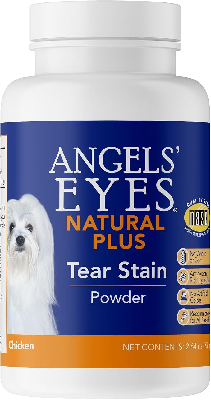 Angels' Eyes PLUS Tear Stain Prevention Powder for Dogs and Cats - 45 gram - Chicken Formula - NewNest Australia