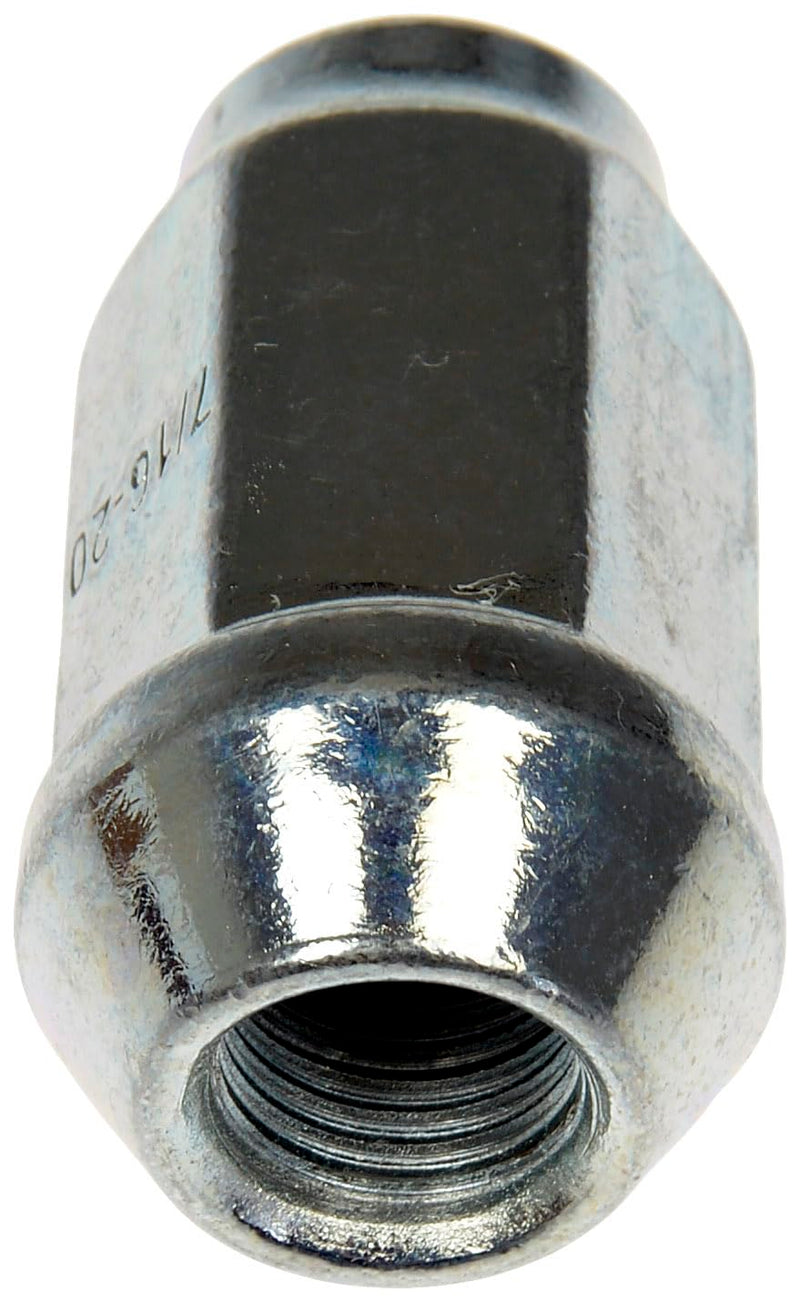 Dorman 611-145 Wheel Nut 7/16-20 Dometop - 3/4 in. Hex, 1-19/32 in. Length Compatible with Select Chevrolet/GMC/Jeep Models, 10 Pack (OE FIX)