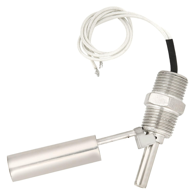 Water Level Sensor, DC0-110V Bilge Pump Float Switch, Side Mounted Liquid Level Sensor, 1/2NPT Male Thread Float Switch, for Water Tank Fuel